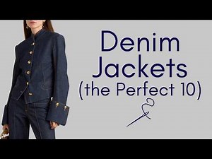 The Denim Jacket - 10 top patterns.