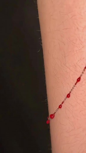 Jewelry blood #necklace #chest #foryou
