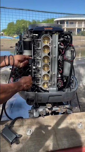 Motor Yamaha 150 hp ox66 fuel injection saltwater series II