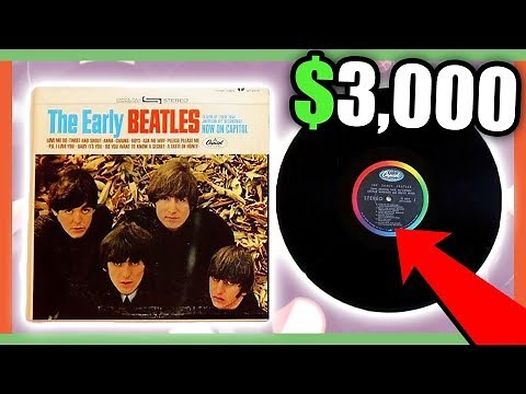 VINYL RECORDS WORTH MONEY - VALUABLE ITEMS TO LOOK FOR AT GARAGE SALES!!!