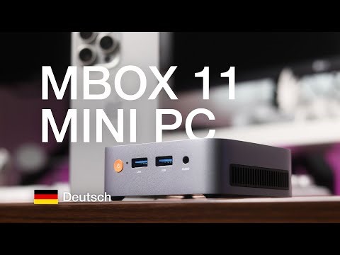 German: Ninkear MBOX 11 Mini PC – Unboxing, Setup, Gaming & First Impression!