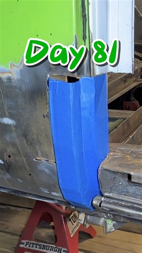 Day 81 of working on my VW Campervan Every Day until she’s ready to hit the road! This template took me a good bit of time to make so let me know what you think of my cardboard skills! Highly recommend having some cardboard on hand as CAD (cardboard aided design) is very useful in fabricating panels! Here’s the link to the C Pillar replacement piece: 🔗 https://www.thesamba.com/vw/classifieds/detail.php?id=2611506 #vwbus #builtnotbought #restoration #diy #projectcar