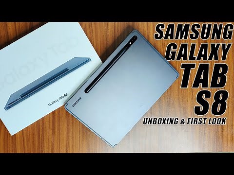 Samsung Galaxy Tab S8 5G Unboxing, First Impressions & Specifications