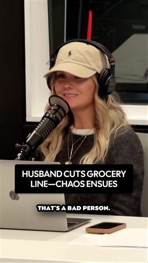 Line cutters are the worst kind of people. This woman held a spot while her husband finished shopping with a FULL cart. Nobody said anything but Morgan was ready to throw hands 😂 Would you have called them out? | Bobby Bones Show