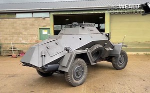 【坦克战车】- 世上仅存可驾驶的二战德国SdKfz.222轮式装甲车