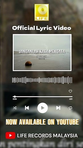 Abdullah Chik – Janganlah Kata Mengata | Official Lyric Video | Lagu Melayu Klasik