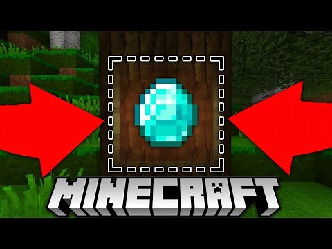 How To Get An Invisible Item Frame! - Minecraft BEDROCK MCPE(PC,PS4,Win10,PE)