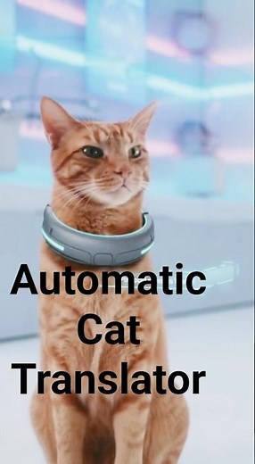 Automatic Cat Translator Finally Understand Your Feline!