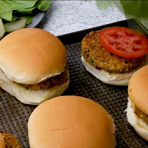 Who else is looking forward to grilling season? Keep things healthy by making veggie burgers! Get the full scoop here: https://thecookful.com/veggie-burger-formula-make-perfect-burger/ | Cook the Story | Facebook