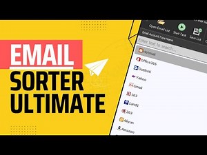 Email Sorter Ultimate। Simplify Your Email Management with Email Sorter Ultimate!