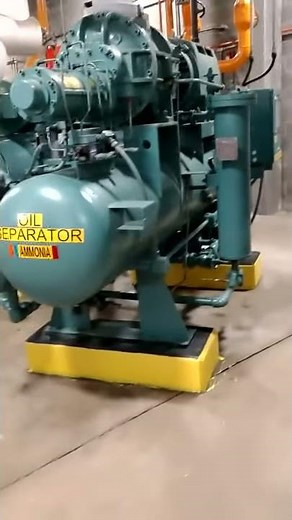 Frick ammonia compressor making odd noise