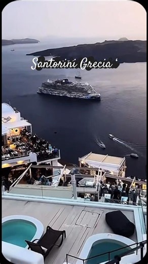 imagine beautiful Santorini, village of Greece #travel #new”
