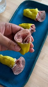 These Stuffed Pepperoncinis are almost too cute to eat! With just a few ingredients, you can make these simple roll-ups in no time! 🌹 📸: @amandaeight #easyappetizers #pepperoncinis #stuffedpeppers | Allrecipes