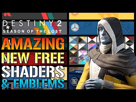 Destiny 2: Amazing NEW FREE Emblem & Shader Codes! November 2021 (How To Get Them)