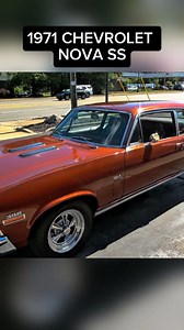 1971 Chevrolet Nova SS. #chevrolet #chevy #cars #pontiac #musclecar #dodgecharger | USA OLD CARS.