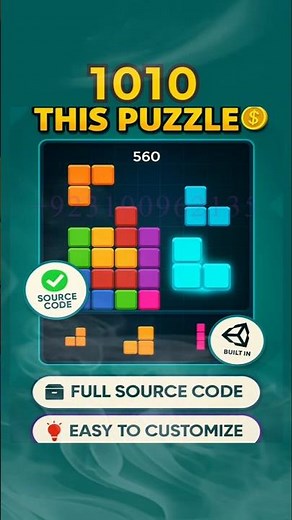 Build Your Own Mobile Hit with 1010! Block Puzzle Game Source Code