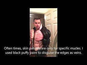 How to make a muscle suit out of furniture foam.