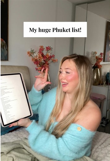 29 things to do in Phuket Thailand🏝️ If you’re travelling to Phuket soon then these are all the activity recommendations I collected before I went✈️ Comment if you want the list simply sending over and I’ll drop you a message❤️ #phuket #travelguide #phuketactivities #thingstodoinphuket