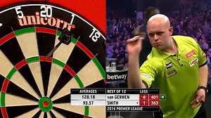 MVG WITH THE WORLD RECORD AVERAGE! 🚨 In 2016, Michael van Gerwen averaged a World Record 123.4 in Aberdeen as he beat Michael Smith 7-1! Rewatch the final leg of that match with us as we close in on the Premier League Play-Offs on Thursday...📺 | Professional Darts Corporation
