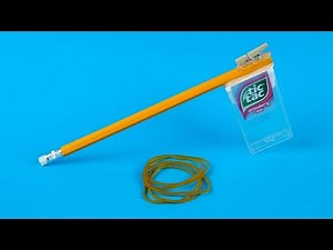 How to Make a Simple Rubber Band Gun