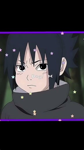 Little Sasuke 🌸🎀