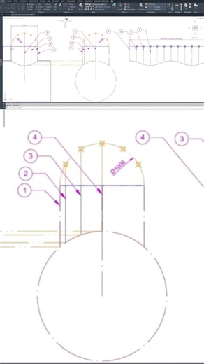 #metalwork #Intersection #tee #development #plan #sheetmetal #autocad #tutorial #stub_in #stub_on
