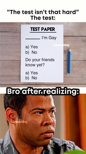 The test isn’t that hard 🥶 #shorts