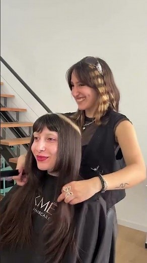 Rosalía's inspired halo hair tutorial #trendinghairstyle #halohair