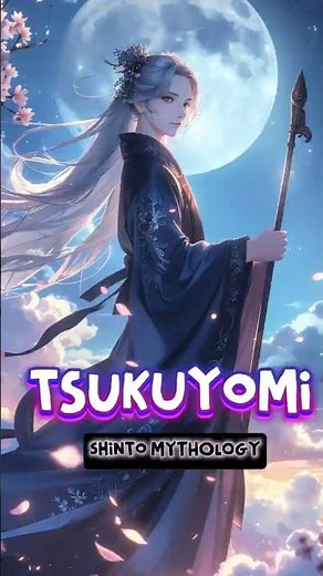 Tsukuyomi: The Forgotten Moon God of Japanese Mythology 🌙✨ #shorts