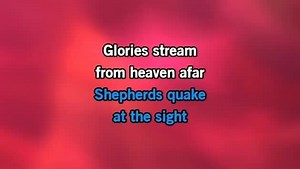 Karaoke Silent Night (Give Love at Christmas) - The Temptations - CDG, MP4, KFN - Karaoke Version
