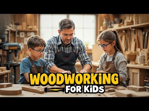 Simple Woodworking Projects for Kids – Safe, Fun, and Creative!