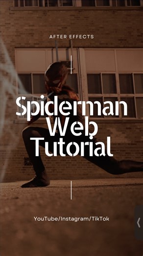 Guerrilla Filmmaking on Instagram: "Ever wanted to turn yourself into Spider-Man? In today’s tutorial, we’re showing you exactly how to recreate this effect in After Effects—even if you’re a complete beginner. You’ll get access to the raw footage and assets, so you can follow along and make your own version. Comment “Spider-Man” below, hit that follow, and I’ll send everything your way! Save this post and share it with a friend who would love to try this out! #AfterEffects #VFXTutorial #SpiderMa
