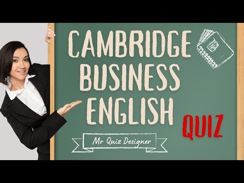 Cambridge Business English quiz | Business English Certificate (with answer and description)