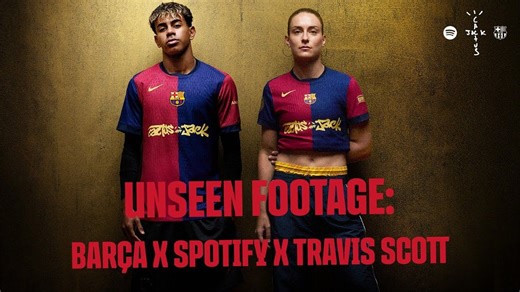 Take a behind-the-scenes look at how Spotify filmed the now-iconic video for our new collaboration with Travis Scott 👀🌵 🤝 FC Barcelona Femení | FC Barcelona