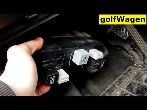VW Golf 5 relay 460 replacement