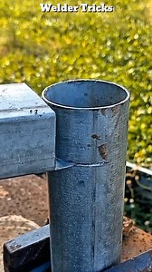 159K views · 195 reactions | Great idea of ​​round and square pipe corner connection #weldingtricks | Welding Trick | Facebook