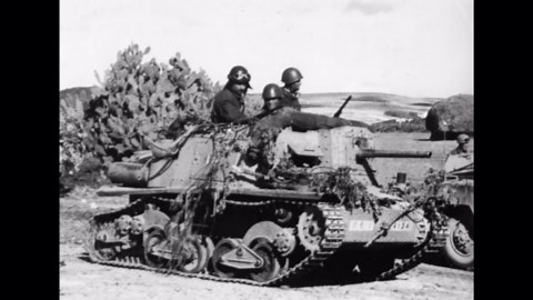 They entered the war with this tank - it didn’t last long