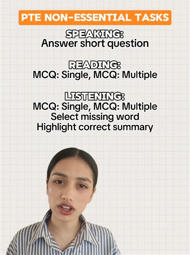 Identify the Least Important Task in PTE Preparation