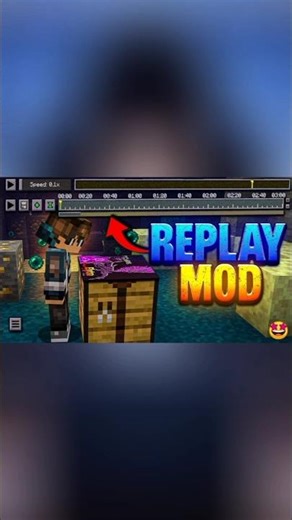 This Is The Replay Mod To Make Replay And Cinematics Like SenpaiSpider#minecraft #shorts #viralshort