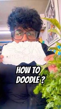 Start your doodle drawing | Easy simple Doodle art ideas for beginners