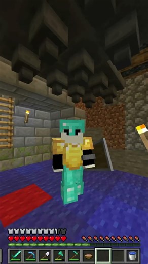 100 days Minecraft Snowy slopes only world Day 19 #shorts #100days #minecraft