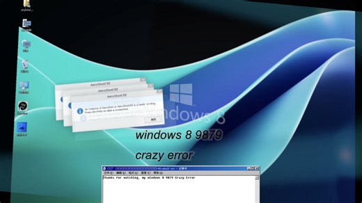 windows 8 9879 crazy error
