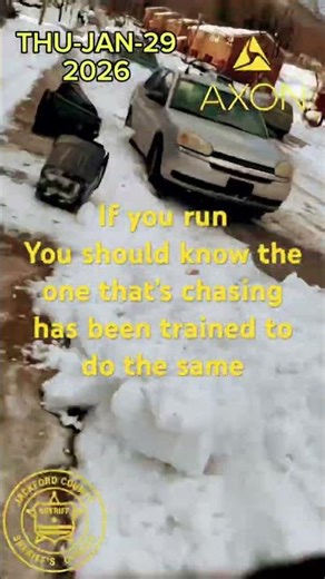 If you run. You should know the one that’s chasing has been trained to do the same