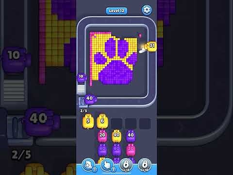 Pixel Flow Levels 1-20 Gameplay