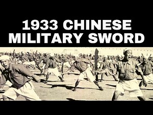 1933 Chinese Military Sword- Chinese Swords and Sworsdsmanship