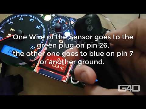 🇬🇧 🇺🇸 VW Golf Mk4 Cluster | Installing a FIS / DIS / Midline MFA / MFD with steering column switch