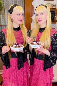 7.8K views · 1.4K reactions | Fairy Tales in the Dark Our NEW home concert is out now! Watch us make our “Autumn Magic Mini Cake” in Harptopia's kitchen and then play a mini exclusive home concert under the stars on Harptopia's magical deck garden! Join the “Backstage” tier of our Patreon Fan Club! https://www.patreon.com/HarpTwins  | Harp Twins | Facebook