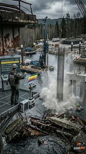 Old Bridge Rebuilt into Smart Highway 🚧 Incredible Transformation