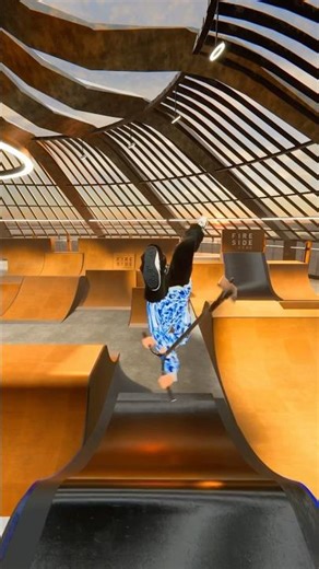 Midway Run 🤟🧡 #RealLoopyTV #ScootX #Scootering #Gaming #Shorts