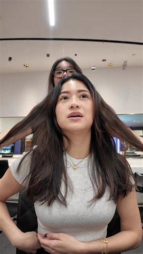 Client's Reaction to a Stunning Haircut